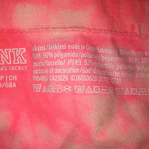 Pink Victoria Secret Small 3 Piece Bikini Pantie Set - Picture 6 of 11